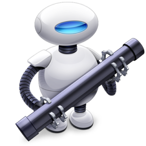 Apple Automator interface